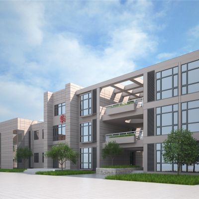 现代风格大楼外观