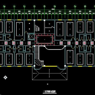 洗浴中心施工图