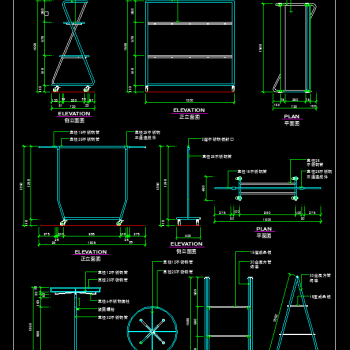 服装店道具详图