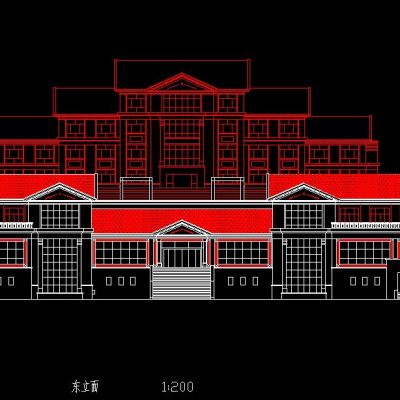 休闲山庄施工图