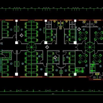 休闲中心施工图