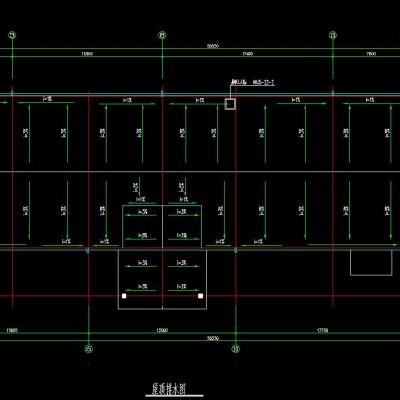 洗浴中心建筑施工图