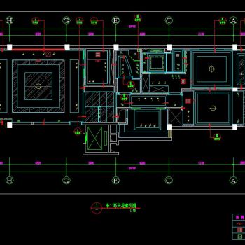 125㎡简约现代风格样板房施工图