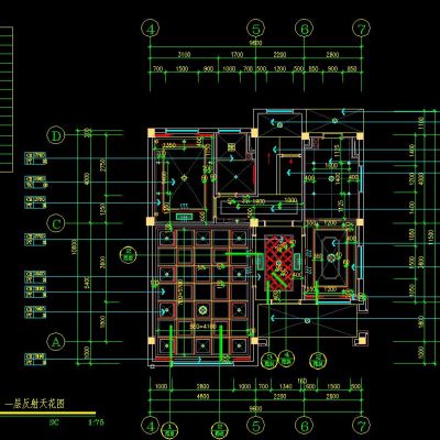 碧桂园CAD施工图纸
