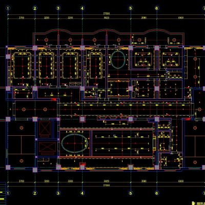 整容医院全套CAD施工图