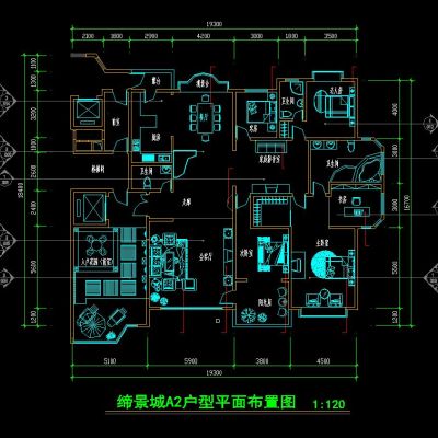 超豪华的欧式施工图