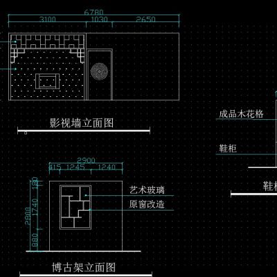 古典装饰施工图