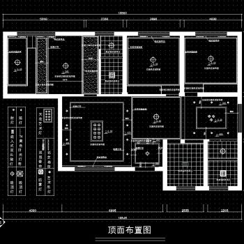 简洁三居施工图