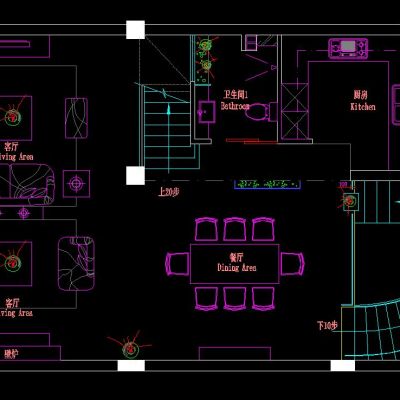 水映长岛别墅施工图