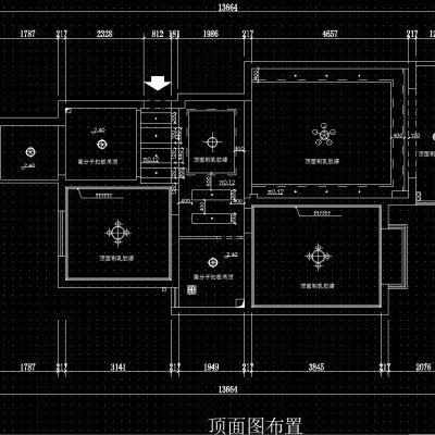 两居现代简洁风格施工图