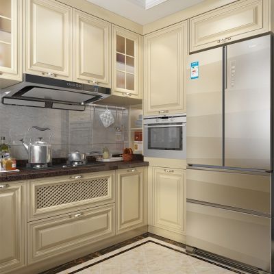 简欧厨房橱柜  厨房电器 厨房用品