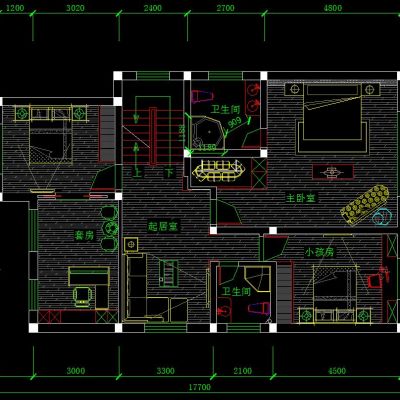 闽都大庄园别墅施工图