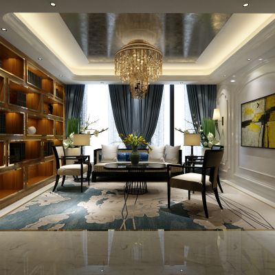 简欧风格会客室