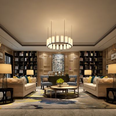 简欧风格会客室