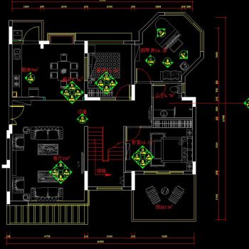 西欧风格施工图