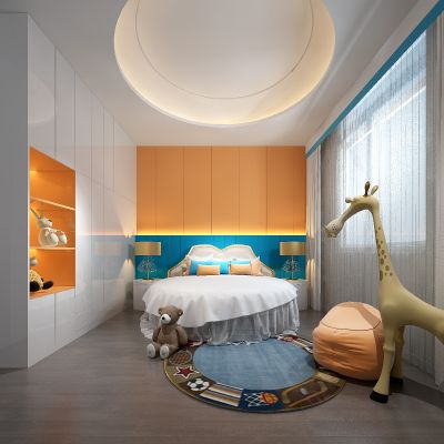现代风格儿童房