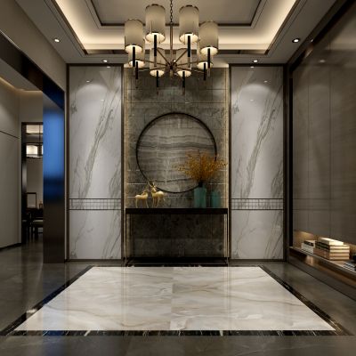 中式风格玄关过道