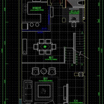 三居设计施工图