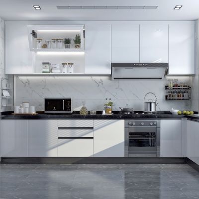 现代厨房橱柜 厨房电器 厨房用品