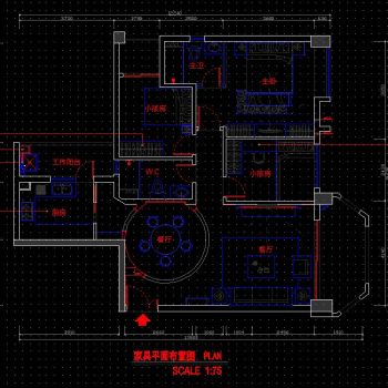 现代风格施工图