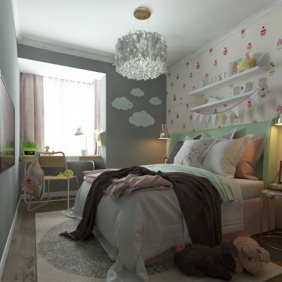 现代风格儿童房