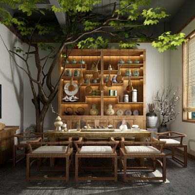 中式风格茶室