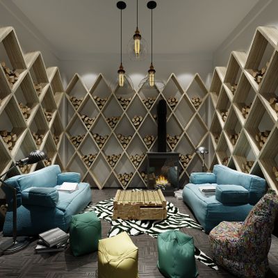 现代风格会客室