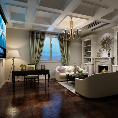 简欧风格会客室