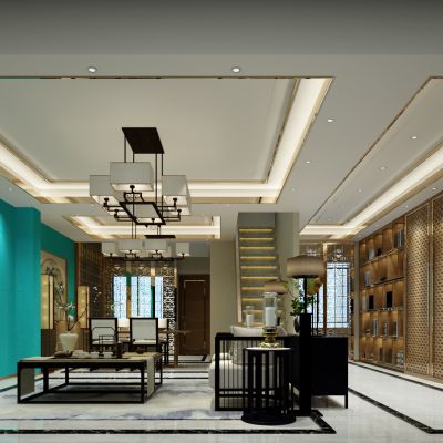 新中式风格茶室