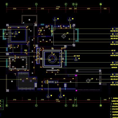 情景洋房施工图