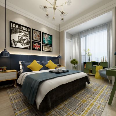 现代风格儿童房