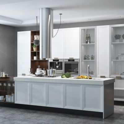 现代厨房橱柜 厨房电器 厨房用品