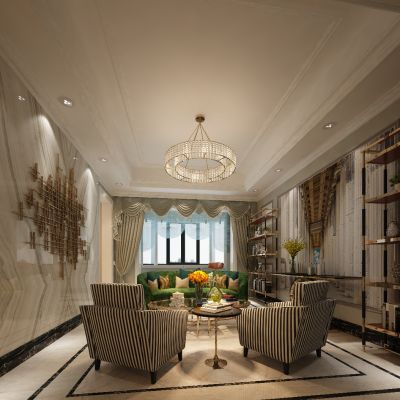 简欧风格会客室