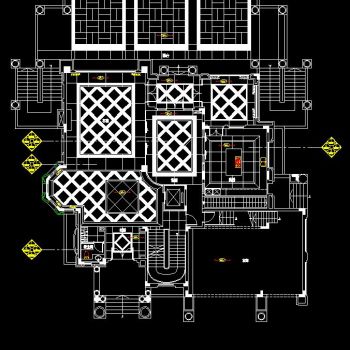 一套三层别墅施工图