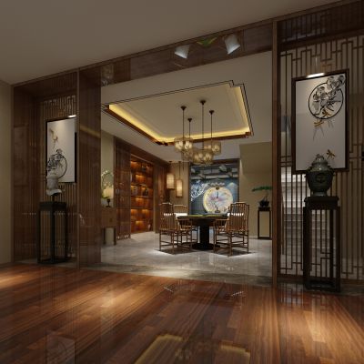 中式风格茶室