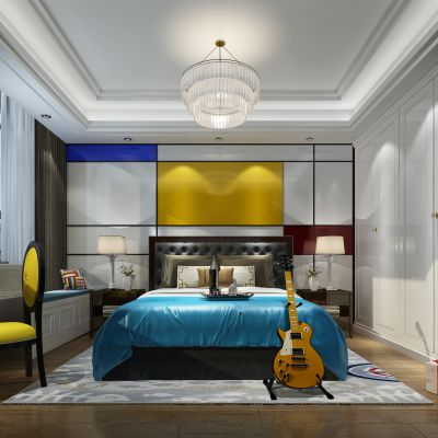 现代风格儿童房