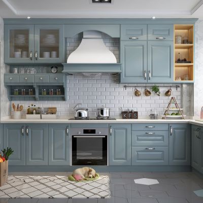 欧模厨房橱柜 厨房电器 厨房用品