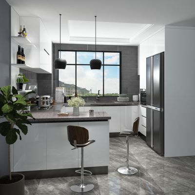 现代风格厨房橱柜   厨房电器 厨房用品