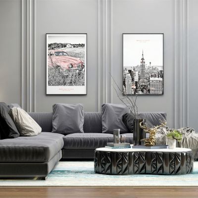 现代L形沙发组合