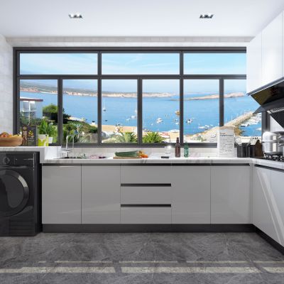 现代风格厨房橱柜   厨房电器 厨房用品