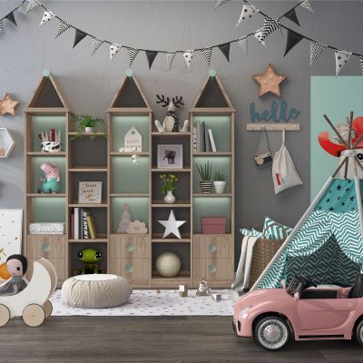 儿童房装饰品 玩具