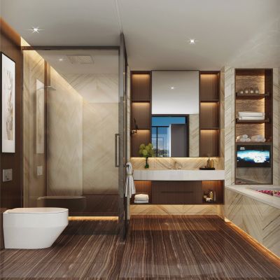 现代风格 卫生间