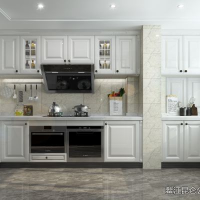 简欧风格厨房橱柜   厨房电器 厨房用品