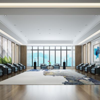 新中式风格会议室