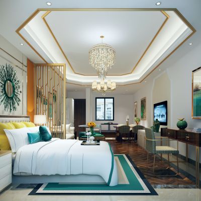 现代风格单身公寓