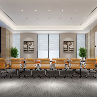 现代风格会议室