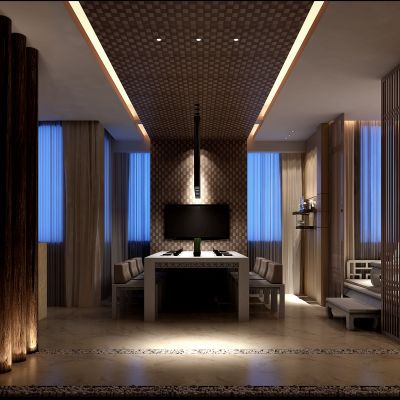 中式风格会议室