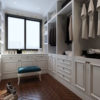 现代风格衣帽间