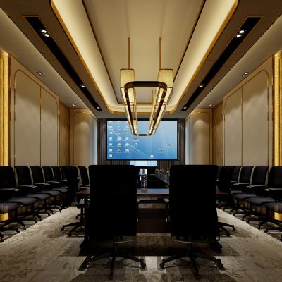 现代风格会议室