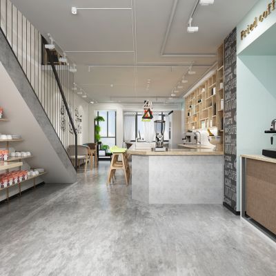 现代风格咖啡厅